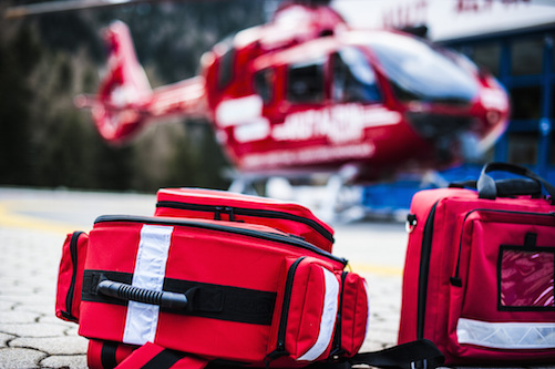 Avión para evacuación médica